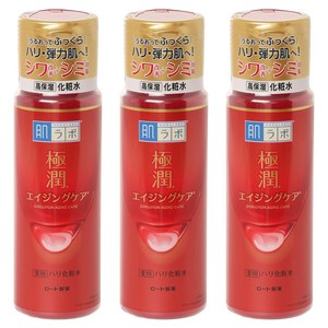 하다라보 고쿠쥰 에이징 케어 탄력 화장수, 170ml, 3개