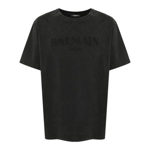 발망 발망 자수 티셔츠, 그레이계열, Standard S(KR 100)