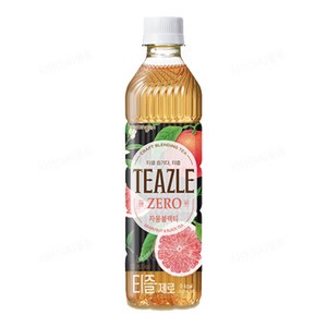 티즐 제로 자몽블랙티, 500ml, 20개