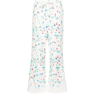 마르니 플로럴 프린트 트랙팬츠, 화이트계열+블루계열, Italy 38(KR 44-55)