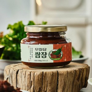 무화당 저당 알룰로스 쌈장 250g 1통, 1개