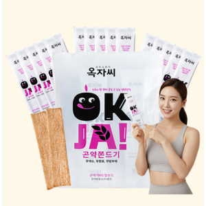 순수스토리 옥자씨 고소한 곤약 쫀드기 입터짐방지 가벼운 국내산 곡물 영양간식, 25g, 15개