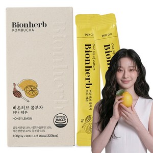 당0g 맛있는 콤부차 레몬 19종 유산균 비타민C 비온허브