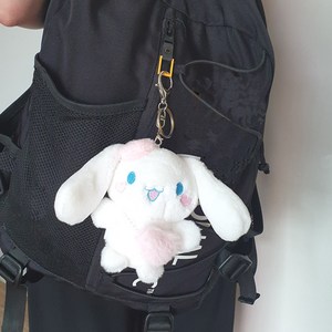 시나모롤인형 키링 키홀더 가방고리 아띠랑스액세서리, 블루, 1개
