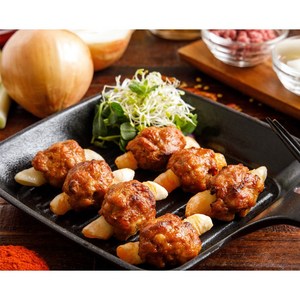 미소예찬 수제 고인돌떡갈비 한입떡갈비 350g 1팩, 1개, 불타는고인돌