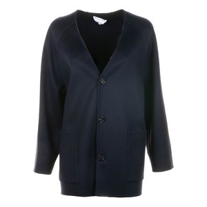 보테가 베네타 버튼 패치 포켓 가디건, 블루계열, Italy 40