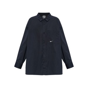 나이키 포켓 로고 셔츠, 블랙계열, Standard XS