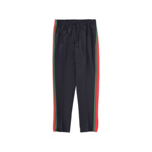 구찌 사이드 스트라이프 트랙팬츠, 블랙계열, Italy 44(KR 71)