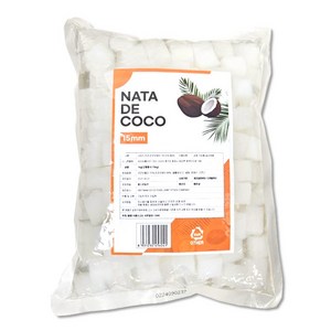 코코넛젤리 빙수용 15mm, 1kg, 1개