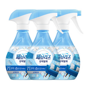 페브리즈 섬유탈취제 강력탈취 플러스 라벤더 앤 유칼립투스 본품, 370ml, 3개