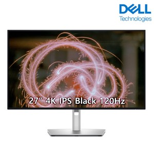 [DELL] 델 울트라샤프 120Hz UHD 4K IPS 블랙 패널 썬더볼트 지원 PIVOT