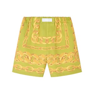 베르사체 메두사 체인 프린트 쇼츠