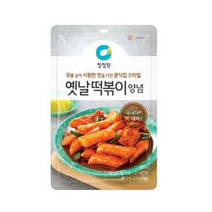 청정원 옛날 떡볶이 양념, 1개, 140g