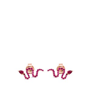 엠포리오아르마니 스네이크 장식 이어링