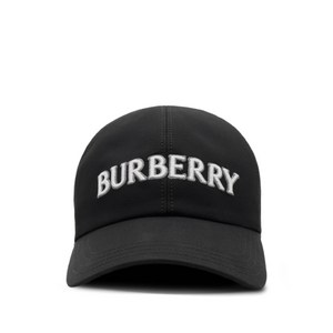 버버리 로고 개버딘 베이스볼 캡 모자, M(KR 600), 블랙계열