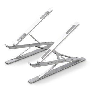 ZIO -NTS03 휴대용 3단 접이식 알루미늄 노트북 거치대 받침대 스탠드