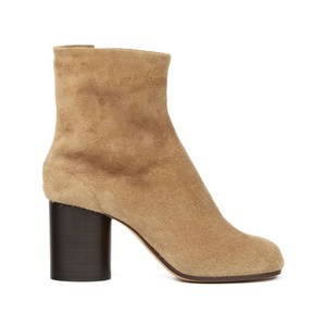 메종 마르지엘라 타비 스웨이드 앵클 부츠, Europe 41(KR 280), 브라운계열