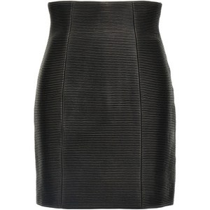 발망 가죽 스커트, 블랙계열, France 40(KR 66)