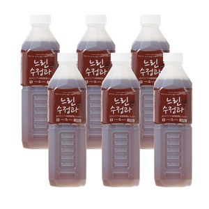 서정옥의느린부엌 느린 수정과 1 000ml X 6병, 1L, 6개