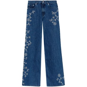 겐조 코튼 와이드 진, 블루계열, Waist (in) 26(KR 66)