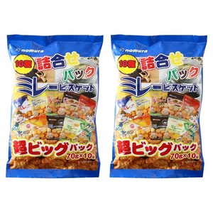 노무라 밀레 비스켓 10종 모둠, 70g, 20개