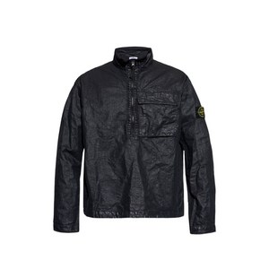 스톤 아일랜드 하프 지퍼 포켓 재킷, 블랙계열, Standard M(KR 95)