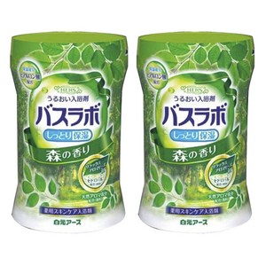 하쿠겐어스 허즈 바스라보 싱그러운 입욕제 숲 향 보틀, 540g, 2개