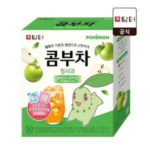 담터 포켓몬 콤부차 청사과맛