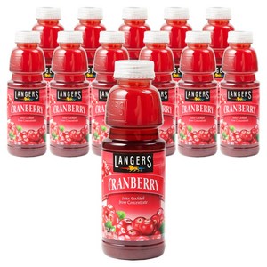 랭거스 크랜베리, 449ml, 12개