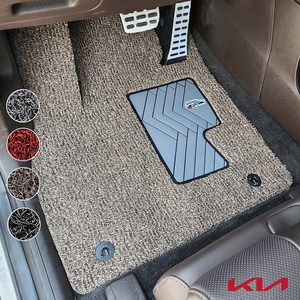 카루젠 기아자동차 코일매트 일반형 운전석만 운전석특화 확장형 차량용 전차종 전좌석, 2021.1~, 카루젠_운전석만(일반형), 모하비7인승(오르간페달)