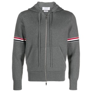 톰 브라운 스트라이프 후드 집업, 그레이계열, Numeric 3(KR 105)