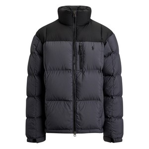 폴로랄프로렌 로고 자수 봄버 재킷, 그레이계열+블랙계열, Standard XL(KR 110)