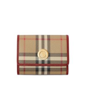 버버리 체크 폴딩 지갑