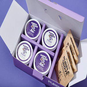 [퍼플그로브] 프리미엄 아사이볼 기프트팩 오리지널2+무가당2+크런치블랜드4