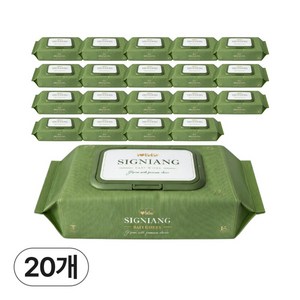 아이러브베베 시그니앙 더그린 아기물티슈 캡형