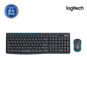로지텍코리아 MK275 무선 키보드 마우스 세트