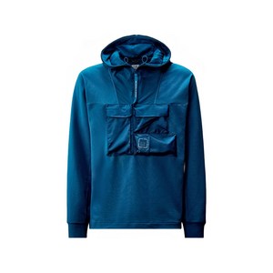 C.P.컴퍼니 하프 지퍼 후디, 블루계열, Standard S