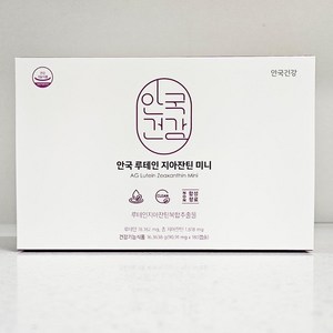 안국건강 루테인 지아잔틴 미니, 60정, 3개