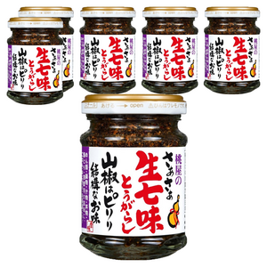 일본 모모야 나마시치미 고추 산초 55g 6개, 55g, 6개