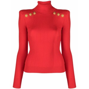 발망 발망 긴소매 터틀넥 탑, 레드계열, France 38(KR 66)