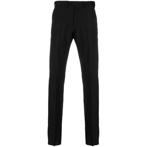 엠포리오아르마니 테일러드 스트레이트 치노 팬츠, 블랙계열, Italy 54(KR 110)