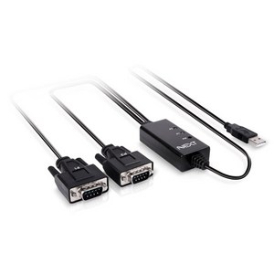 USB to 9핀 RS232 시리얼 2포트 케이블 NEXT-RS232 2P, 1, 유노이아 1