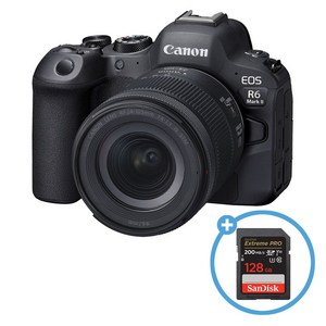 캐논코리아 정품 EOS R6 Mark II 24-105mm 4-7.1 IS STM KIT + 샌디스크 익스트림 프로 SDXC 128GB