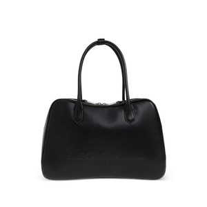 엠포리오아르마니 엠보스드 탑 핸들 토트 백