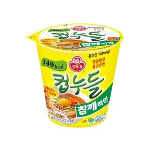 오뚜기 컵누들 참깨라면 37.5g, 6개