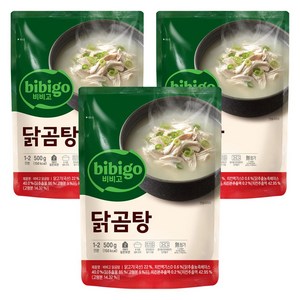 비비고 닭곰탕, 500g, 3개