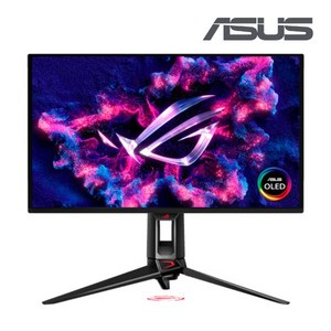 ASUS ROG SWIFT PG27UCDM 27인치 OLED 게이밍모니터 4K UHD 0.03ms 240Hz DP2.1 4세대 QD-OLED 패널