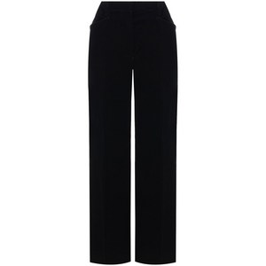 톰포드 벨벳 부츠컷 테일러드 팬츠, 블랙계열, Italy 38