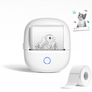 Aurevit 라벨 프린터 네임 라벨기 라벨스티커 프린터 미니 라벨 프린터