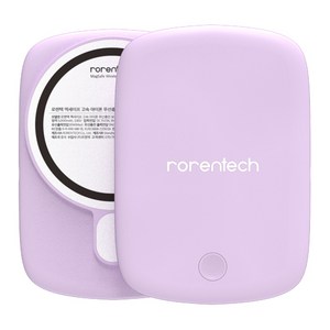 로랜텍 파스텔 아이폰 맥세이프 갤럭시 고속 무선충전 보조배터리 QC3.0 10000mAh